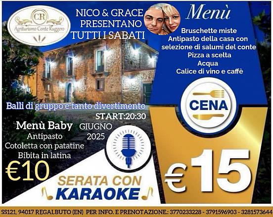Karaoke live professional discoteca dance